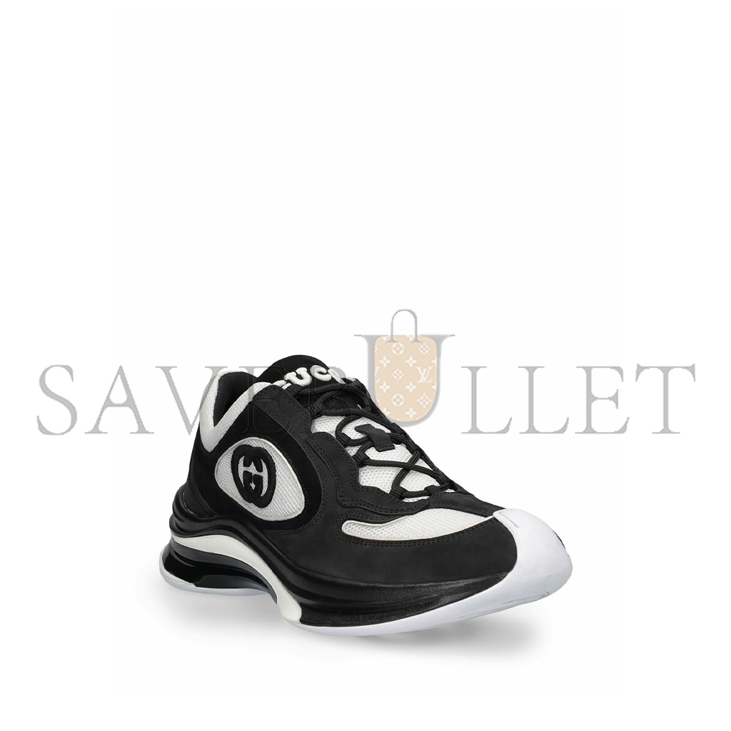 G*u*i run leather sneakers